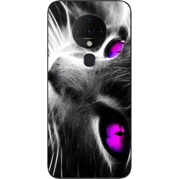 

Оригинальный бампер SMTT для Tecno Spark 6 с картинкой Красивый кот