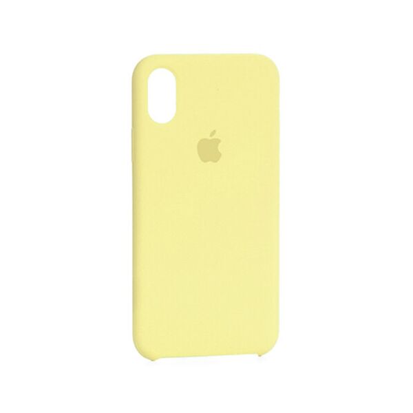 

Чохол Original Soft Case для Apple iPhone X/XS (51) Yellow Mellow