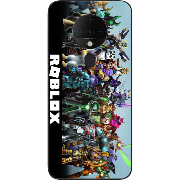 

Силиконовый чехол SMTT для Tecno Spark 6 с картинкой Roblox Герой