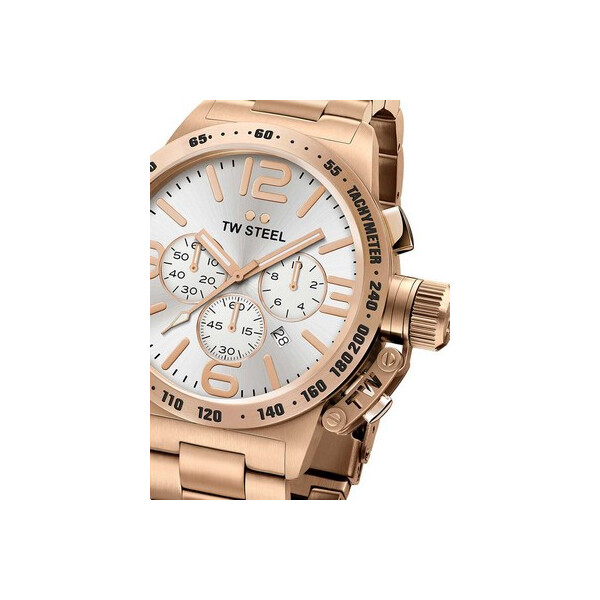 

Часы TW-Steel CB164 Canteen Bracelet Chronograph 50mm 10ATM