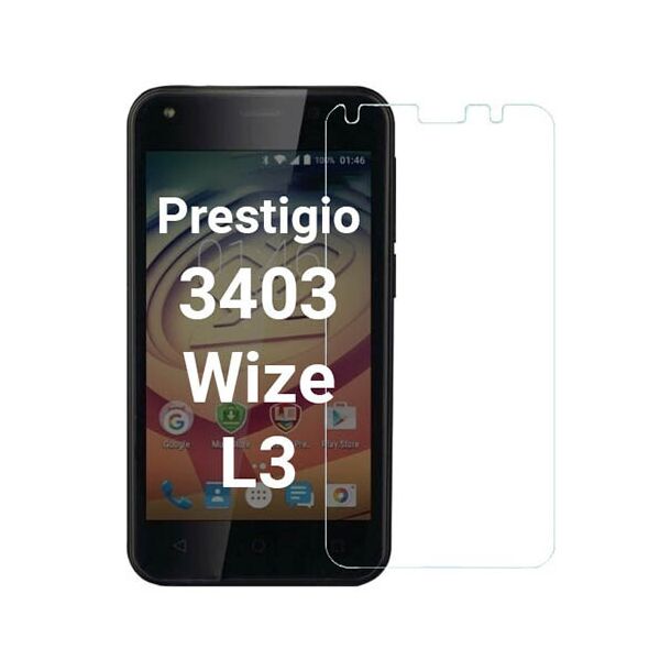 

Захисне скло Glass Clear для Prestigio 3403 Wize L3