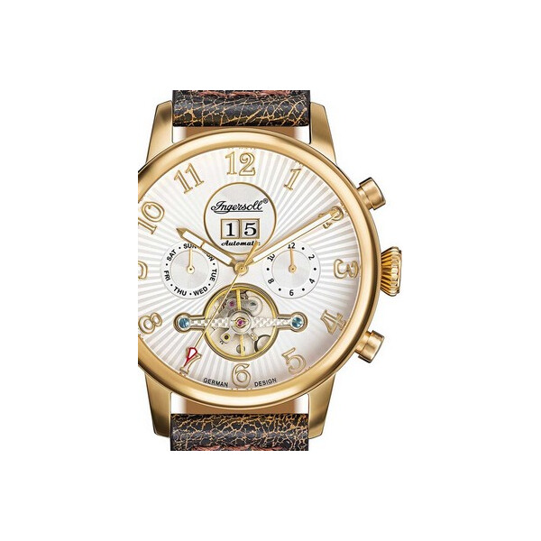 

Часы Ingersoll IN1103GWH Cochise Herren Automatik 45mm 10ATM
