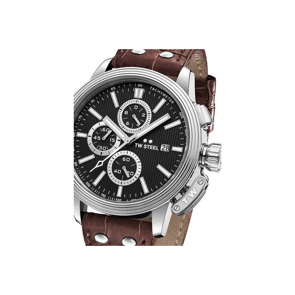 

Часы TW-Steel CE7006 Adesso Chronograph 48mm 10ATM