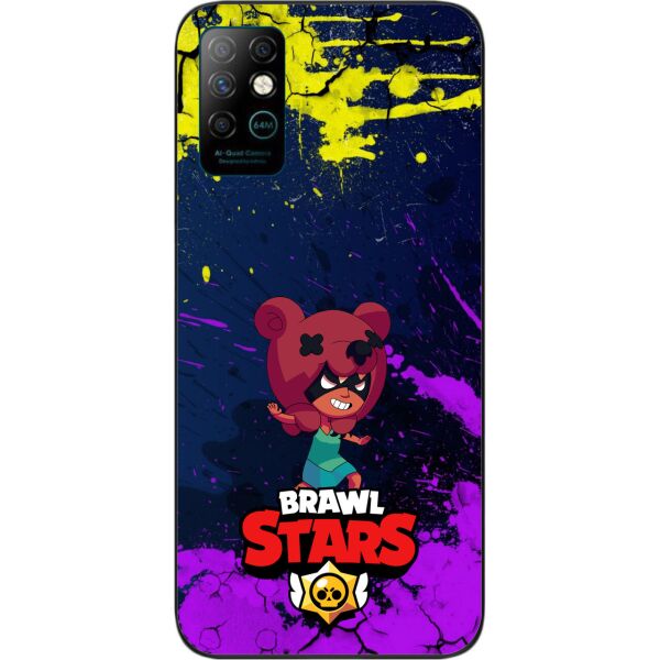 

Силиконовый чехол SMTT для Infinix Note 8 с картинкой Бравл Старс герой Нита