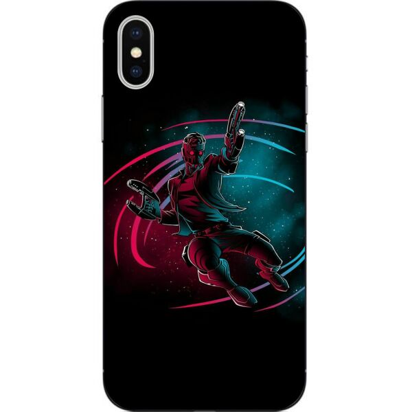 

Бампер силиконовый чехол Casemarket с картинкой для Iphone X Герой