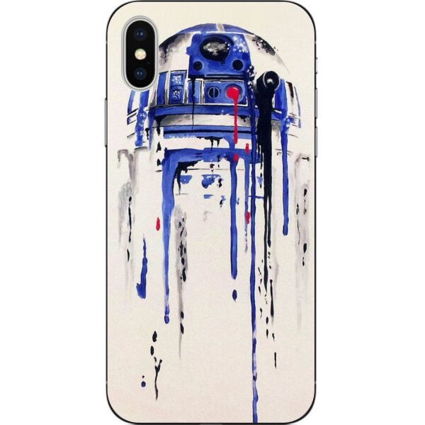 

Бампер силиконовый чехол Casemarket с картинкой для Iphone X Робот