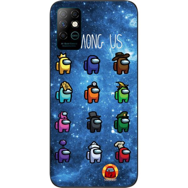 

Силиконовый чехол SMTT для Infinix Note 8 с картинкой Among us Один из нас