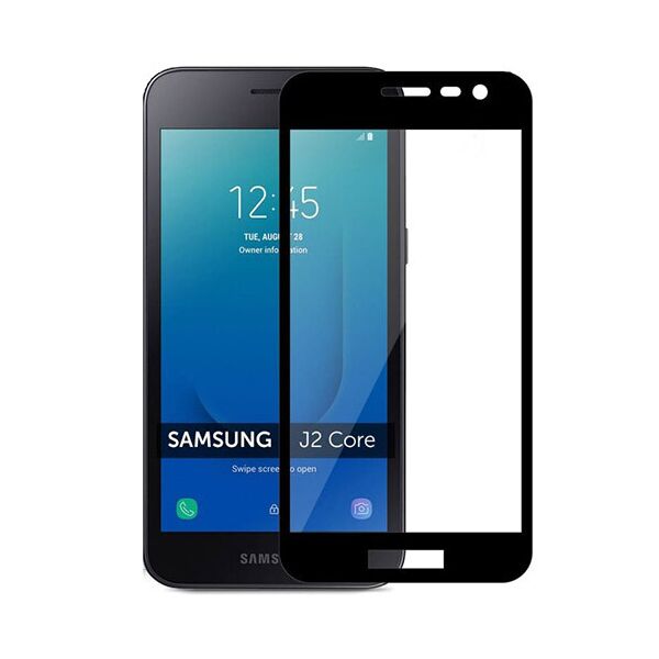 

Захисне скло Glass Full Screen для Samsung J260 Galaxy J2 Core 2018 (Чорний)