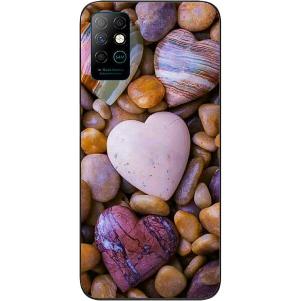 

Чехол силиконовый SMTT для Infinix Note 8 с картинкой Камни