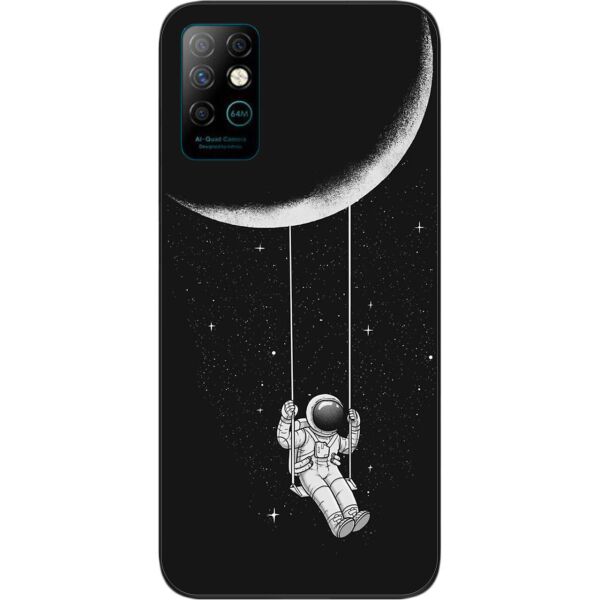 

Силиконовый бампер SMTT для Infinix Note 8 с изображением Лунные качели