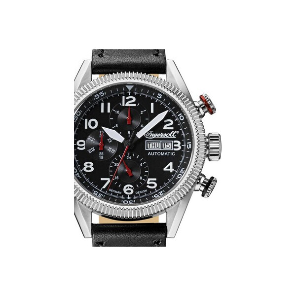 

Часы Ingersoll IN1102BK Grizzly Herren Automatik 46mm 5ATM