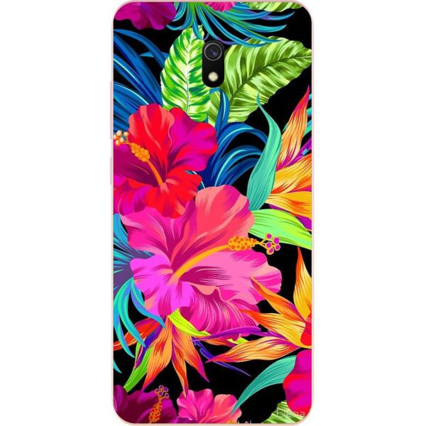 

Чехол силиконовый Casemarket с картинкой для Xiaomi Redmi 8A Яркие цветы