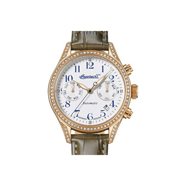 

Часы Ingersoll IN7401RWH Damen Automatik 36mm 5ATM