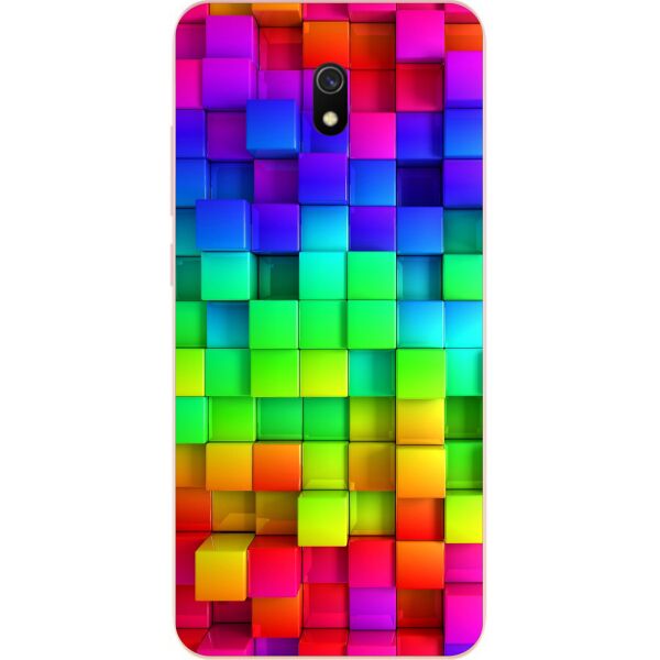 

Силиконовый бампер Casemarket с изображением для Xiaomi Redmi 8A Кубики
