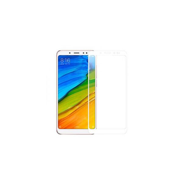 

Захисне скло Glass Full Glue для Xiaomi Redmi Note 5 (Білий)