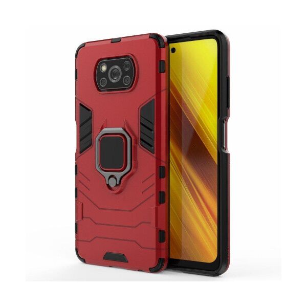 

Чохол-накладка Armor Magnet для Xiaomi Poco X3/X3 Pro Red