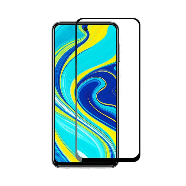

Захисне скло Glass Full Glue для Xiaomi Redmi Note 9 (Чорний)