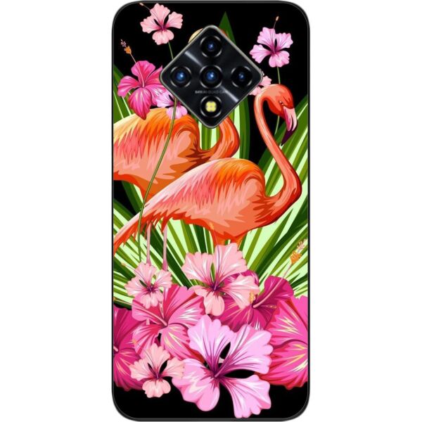 

Чехол силиконовый SMTT для Infinix Zero 8 с картинкой Фламинго