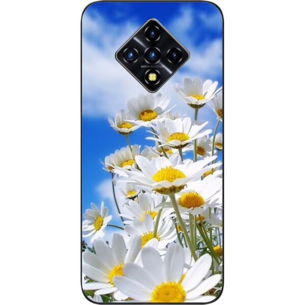 

Бампер силиконовый SMTT для Infinix Zero 8 с рисунком Ромашки