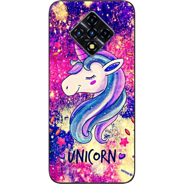 

Силиконовый чехол SMTT для Infinix Zero 8 с картинкой Красивый единорог