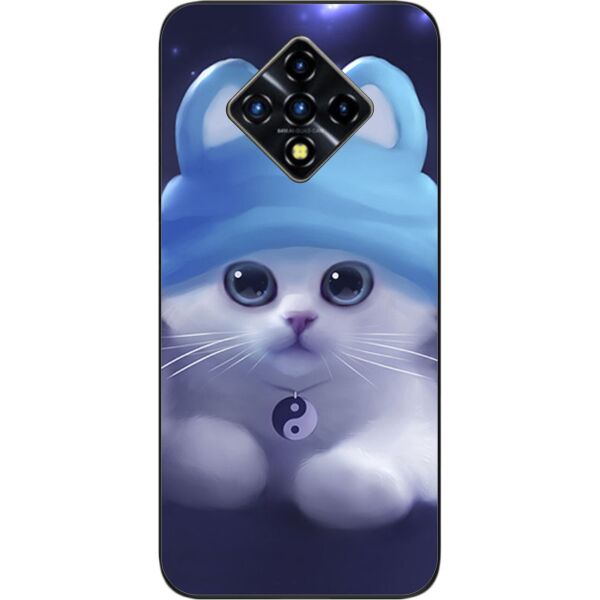 

Силиконовый бампер SMTT для Infinix Zero 8 с изображением Котик