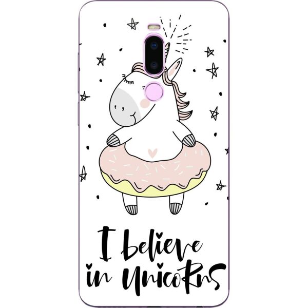 

Чехол Casemarket с картинкой силиконовый для Meizu M8 Я верю в единорогов