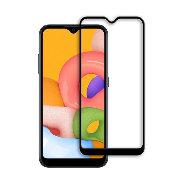 

Захисне скло Glass Pro-Flexi HD Full Glue для Samsung A015 Galaxy A01 (Чорний)