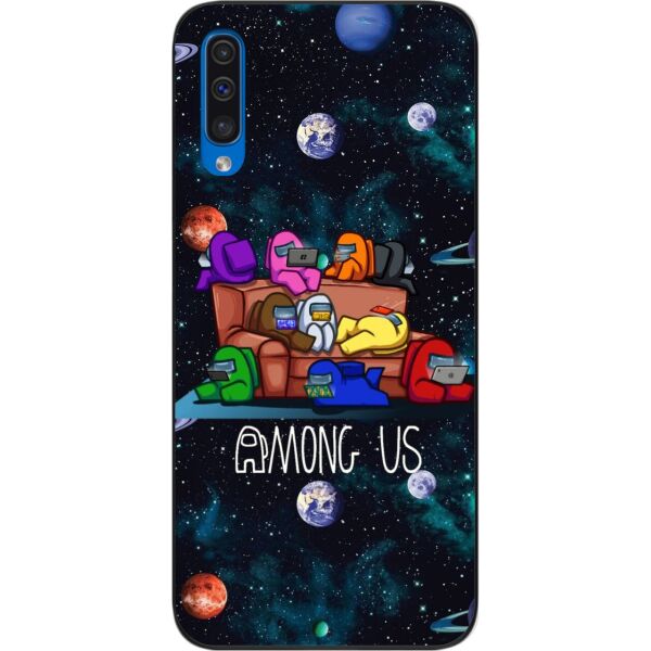 

Силиконовый чехол SMTT для Samsung Galaxy A50 2019 A505F с картинкой Among us