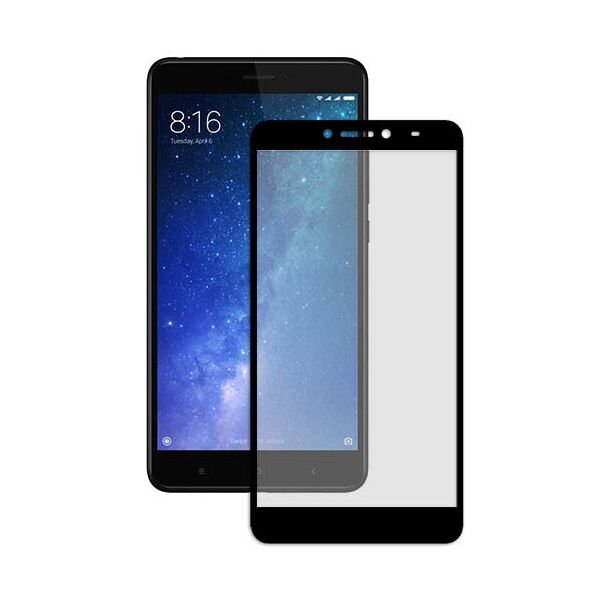 

Захисне скло Glass Full Glue для Xiaomi Mi Max 2 (Чорний)