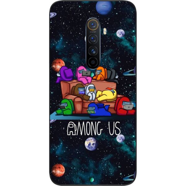 

Силиконовый чехол SMTT для Realme C3 с картинкой Among us