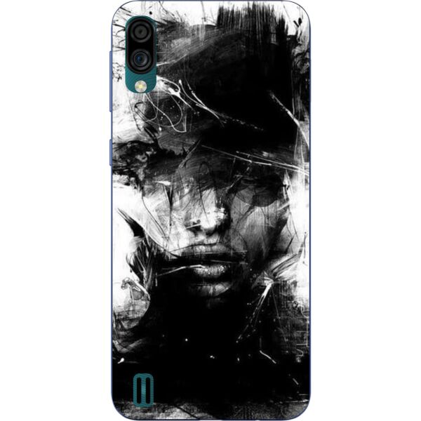 

Силиконовый бампер Casemarket с изображением для ZTE Blade A5 2020 Абстракция девушка