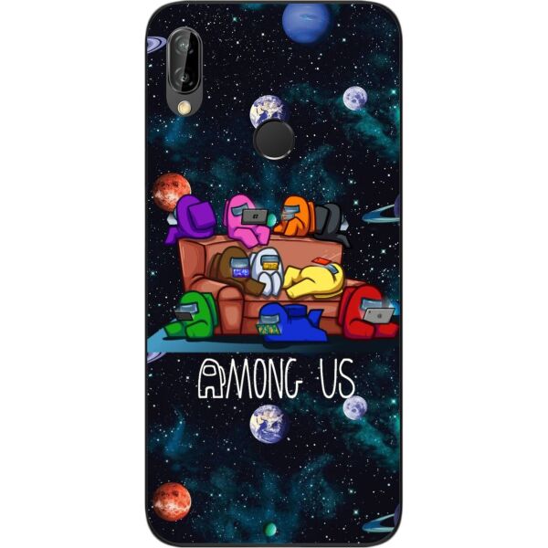 

Силиконовый чехол SMTT для Huawei P20 Lite с картинкой Among us