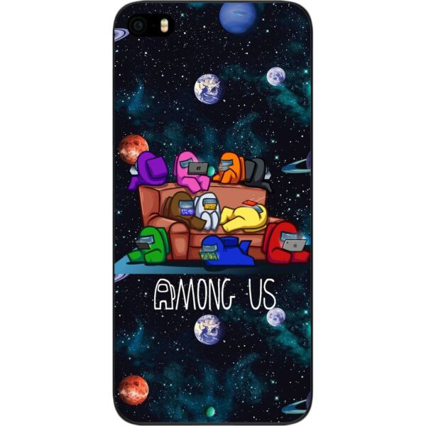 

Силиконовый чехол SMTT для iphone 5 с картинкой Among us