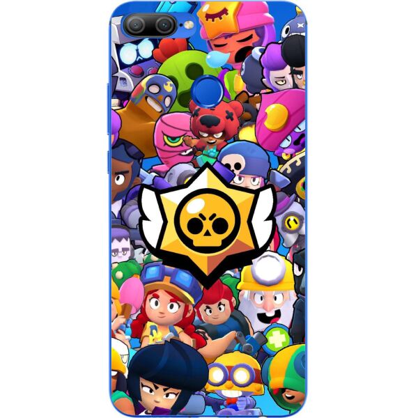 

Чехол силиконовый Casemarket для Huawei honor 9 lite с картинкой Игра Brawl Stars герои