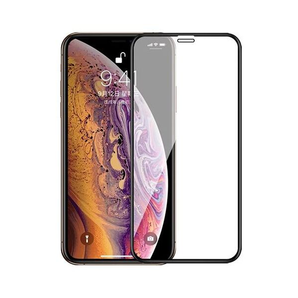 

Захисне скло Glass 6D Full Glue для Apple iPhone XS Max/11 Pro Max (Чорний)