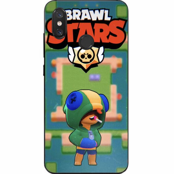 

Чехол силиконовый Casemarket с картинкой для Xiaomi Mi 8 Игра Brawl Stars Леон