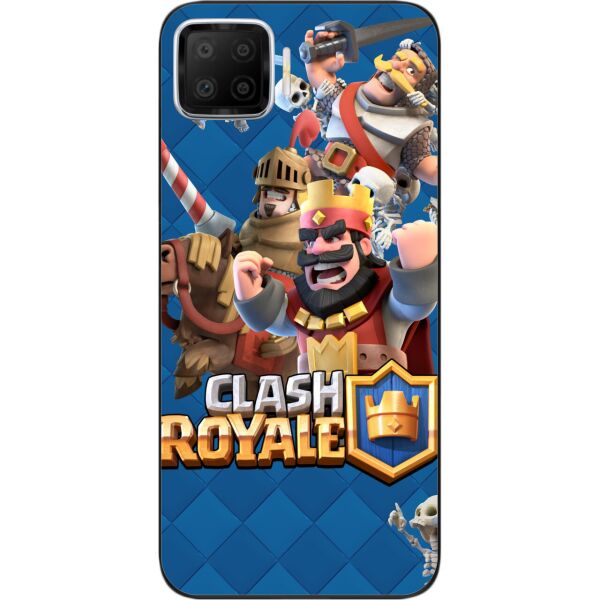 

Силиконовый чехол SMTT для OPPO A73 с картинкой Игры Clash Royale герои