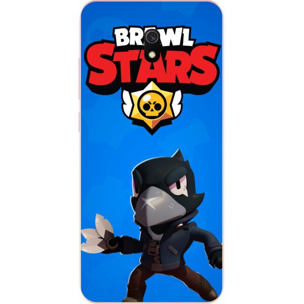 

Чехол силиконовый Casemarket с картинкой для Xiaomi Redmi 8A Игра Brawl Stars Ворон