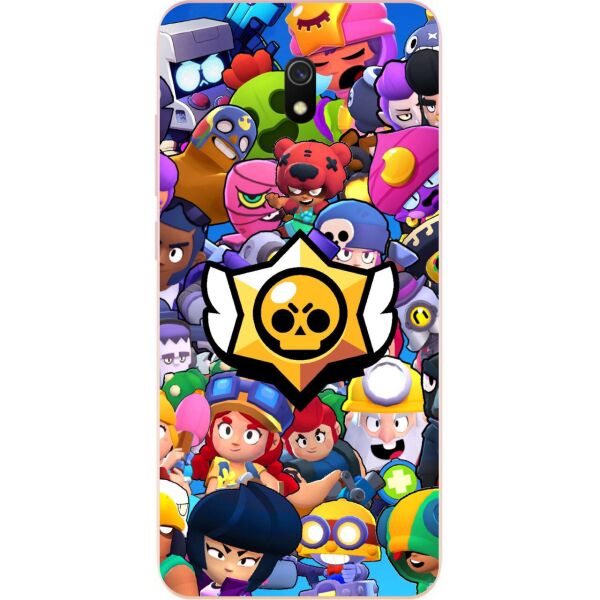 

Чехол силиконовый Casemarket с картинкой для Xiaomi Redmi 8A Игра Brawl Stars Герои