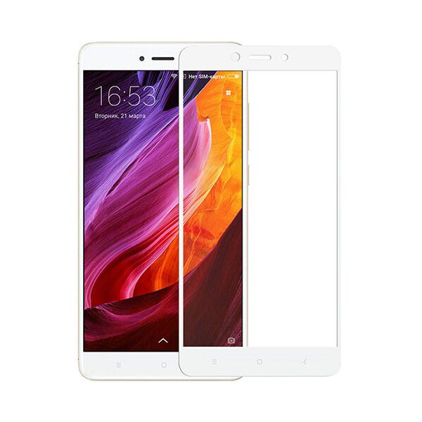 

Захисне скло Glass Full Glue для Xiaomi Redmi Go (Білий)