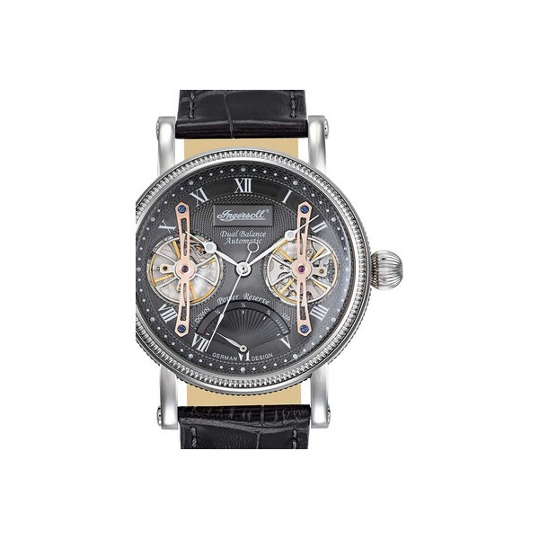 Часы Ingersoll IN3109GY Laval Dual-Balance Autom. 43mm 3ATM