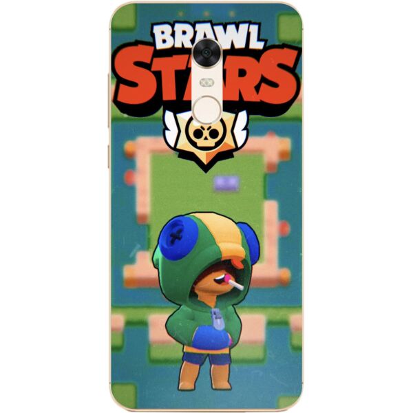 

Чехол силиконовый Casemarket с картинкой для Xiaomi Redmi 5 Игра Brawl Stars Леон