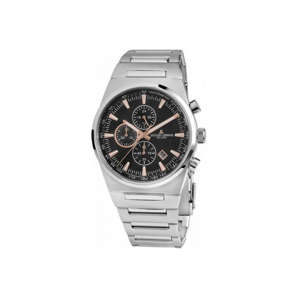 

Часы Jacques Lemans 1-1734A Manchester Chronograph Herren 43mm 10ATM