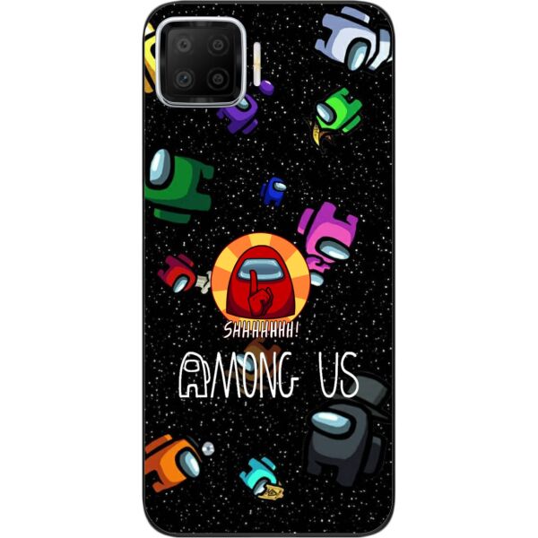 

Силиконовый чехол SMTT для OPPO A73 с картинкой Among Us Тихо