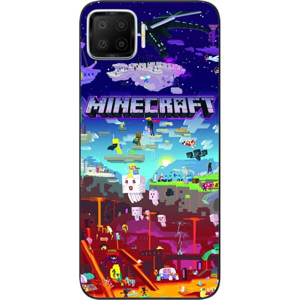

Силиконовый чехол SMTT для OPPO A73 с картинкой Minecraft