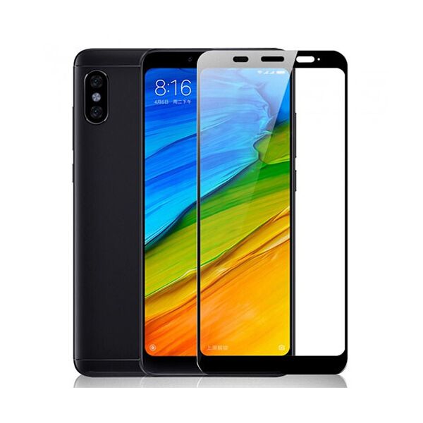 

Захисне скло Glass Full Glue для Xiaomi Redmi Note 5 (Чорний)