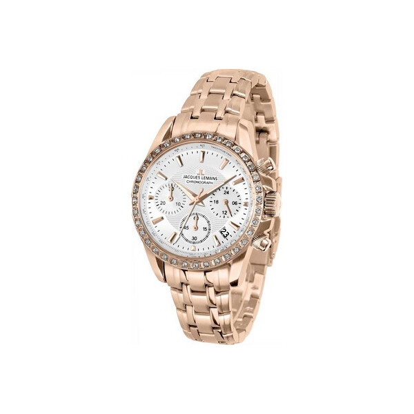 

Часы Jacques Lemans 1-1864E Liverpool Chronograph Damen 36mm 10ATM