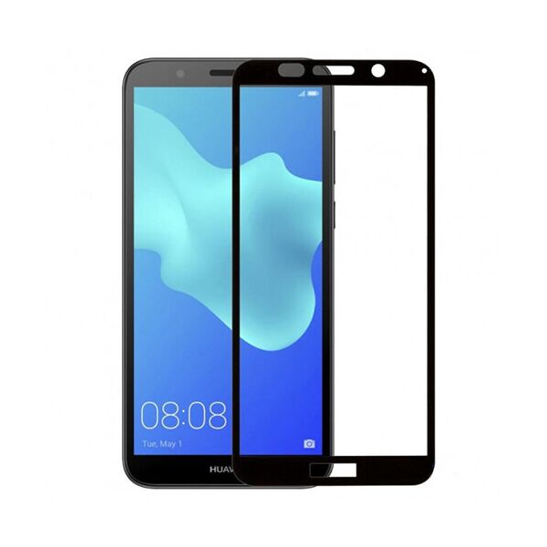 

Захисне скло Glass Full Glue для Huawei Y5P (DRA-LX9) (Чорний)