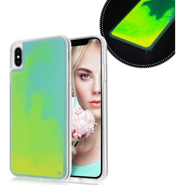 

Чехол накладка xCase для iPhone X/XS Neon Case yellow