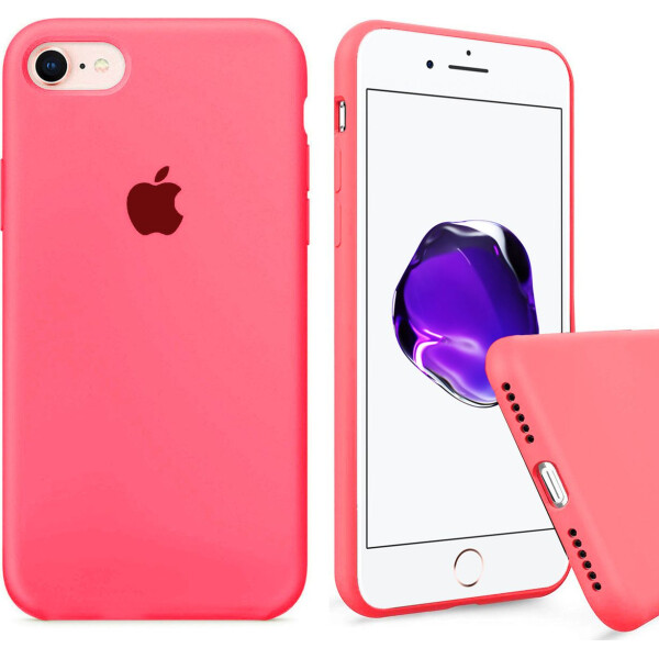 

Чехол накладка xCase для iPhone 7/8 Silicone Case Full lora coral